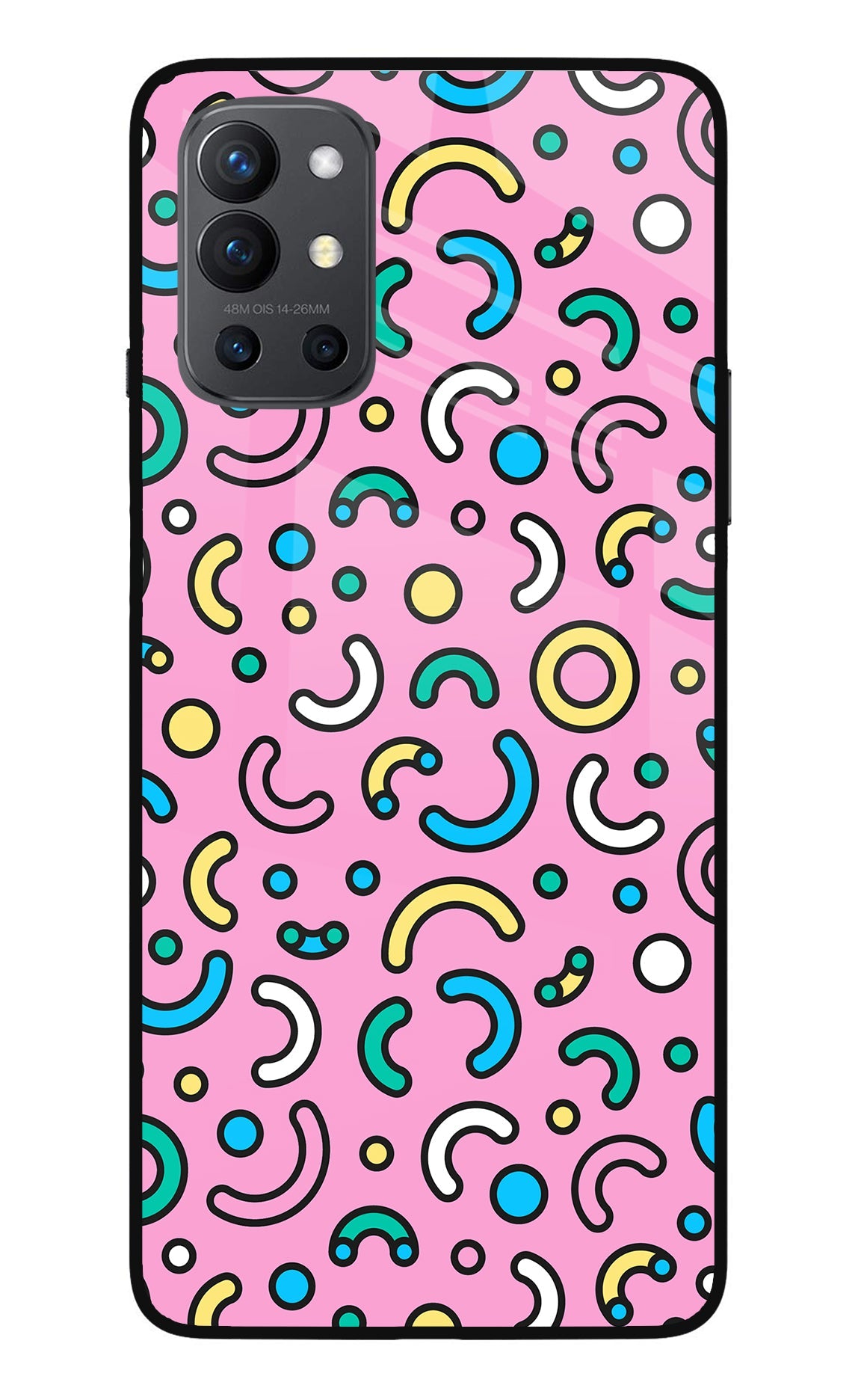 Memphis Design Oneplus 9R Back Cover