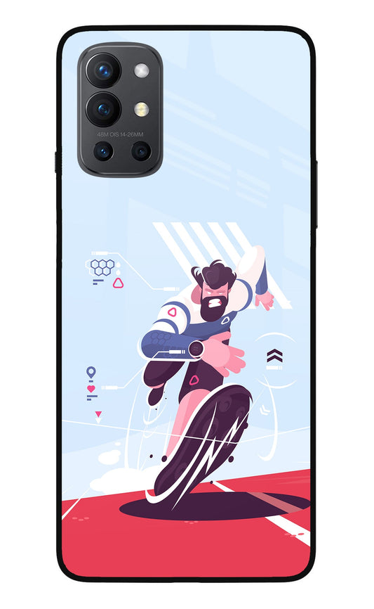 Run Pro Oneplus 9R Glass Case