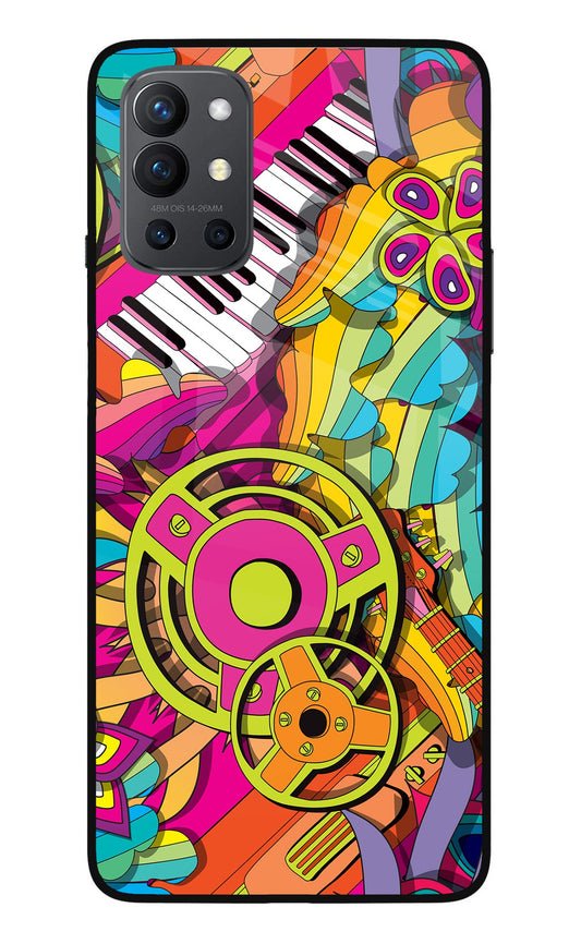 Music Doodle Oneplus 9R Glass Case