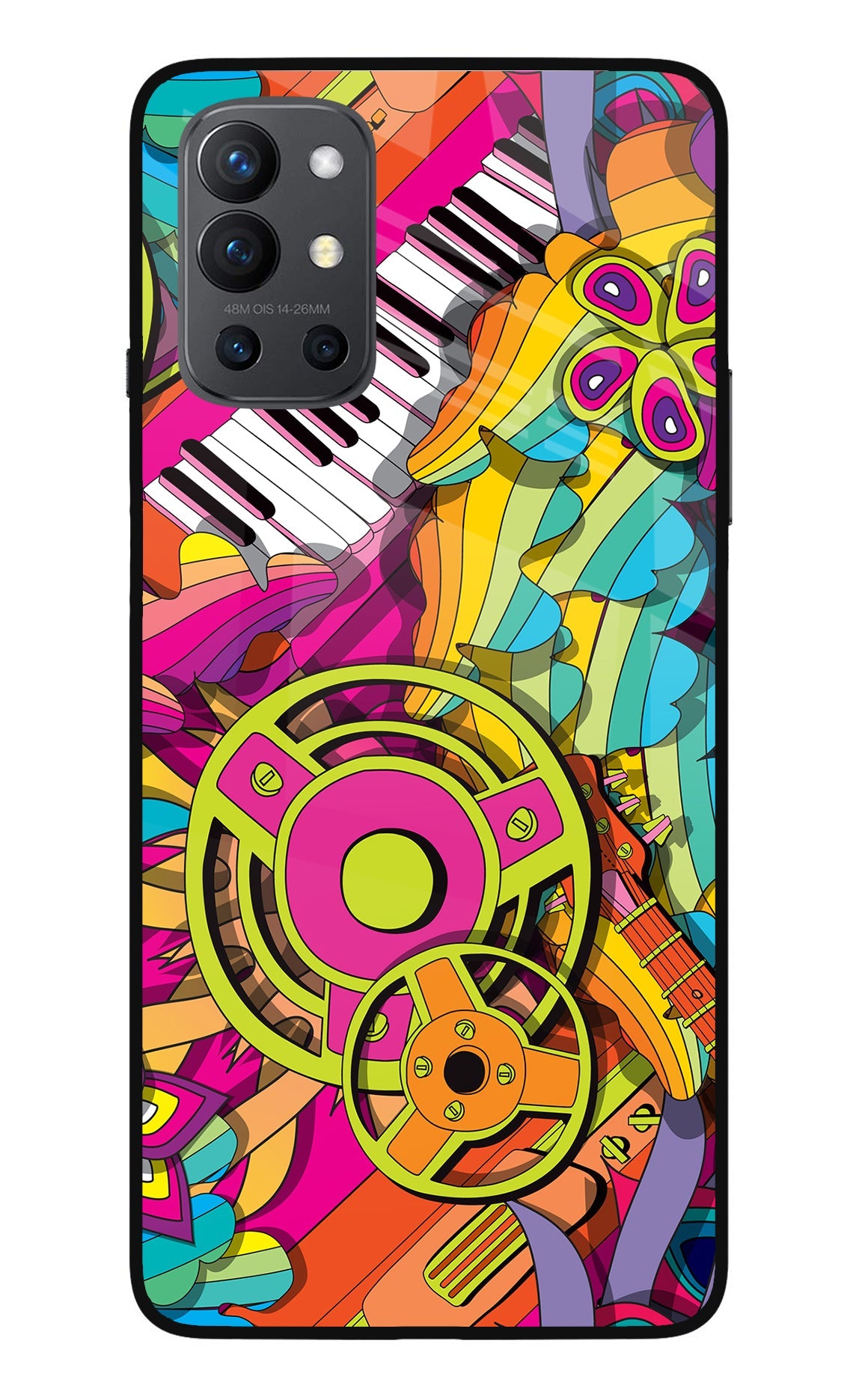 Music Doodle Oneplus 9R Back Cover