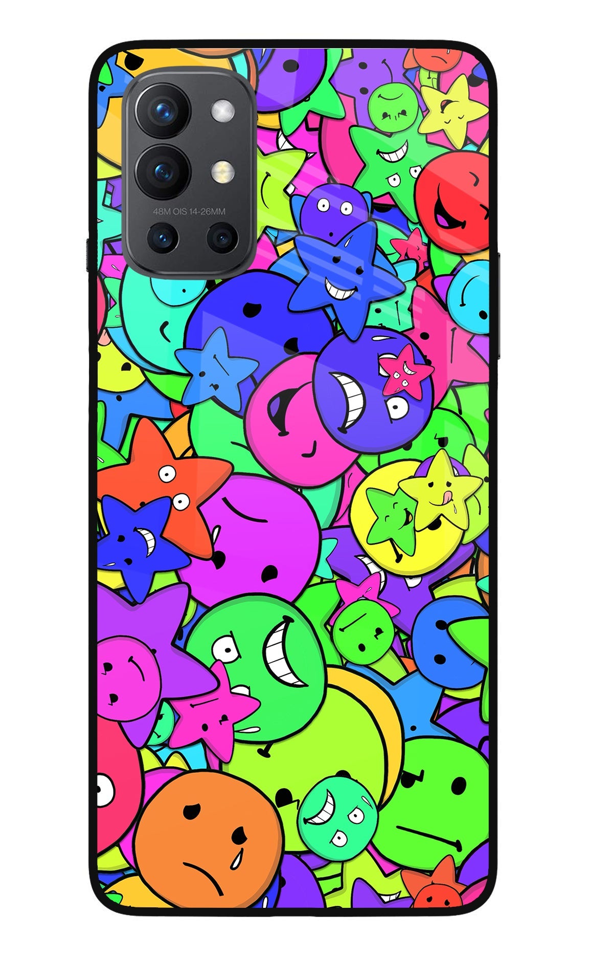 Fun Doodle Oneplus 9R Back Cover