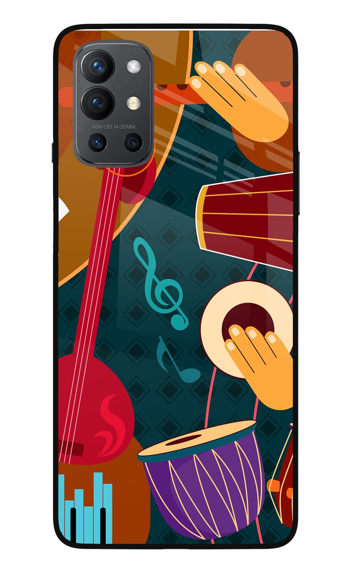 Music Instrument Oneplus 9R Back Cover