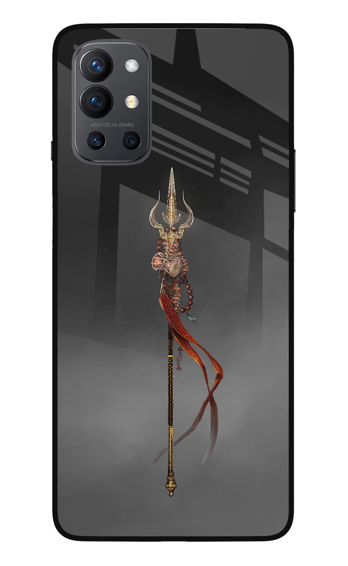 Shiv Trishul Oneplus 9R Back Cover