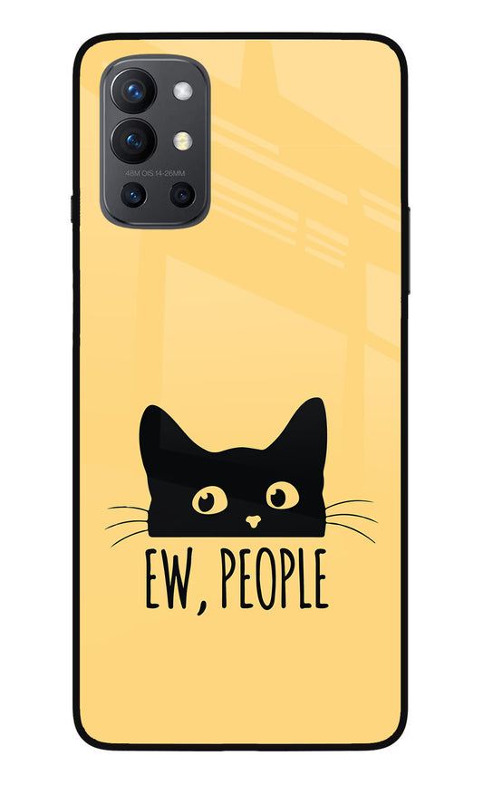 Ew People Catitude Oneplus 9R Glass Case