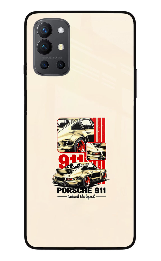 Classic Porsche 911 Oneplus 9R Glass Case