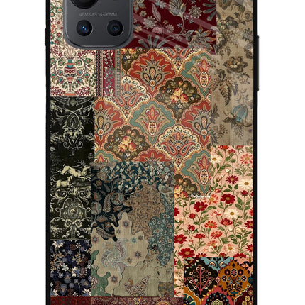 Desi Print Oneplus 9R Glass Case