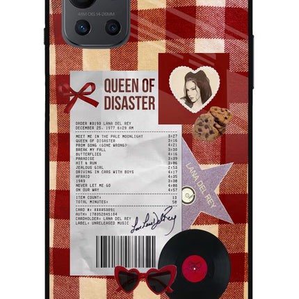 Queen of Disaster Oneplus 9R Glass Case