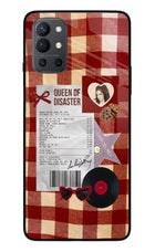 Queen of Disaster Oneplus 9R Glass Case