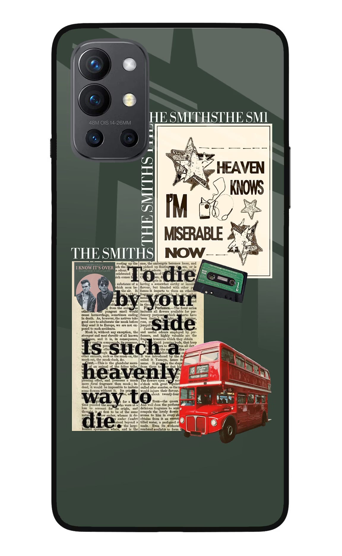 The Smiths Oneplus 9R Glass Case