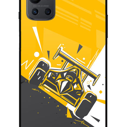 Track King Oneplus 9R Glass Case