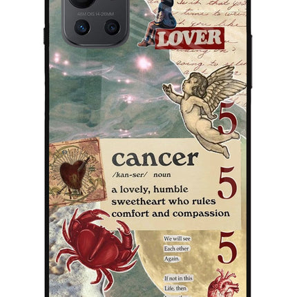 Cancer Zodiac Oneplus 9R Glass Case