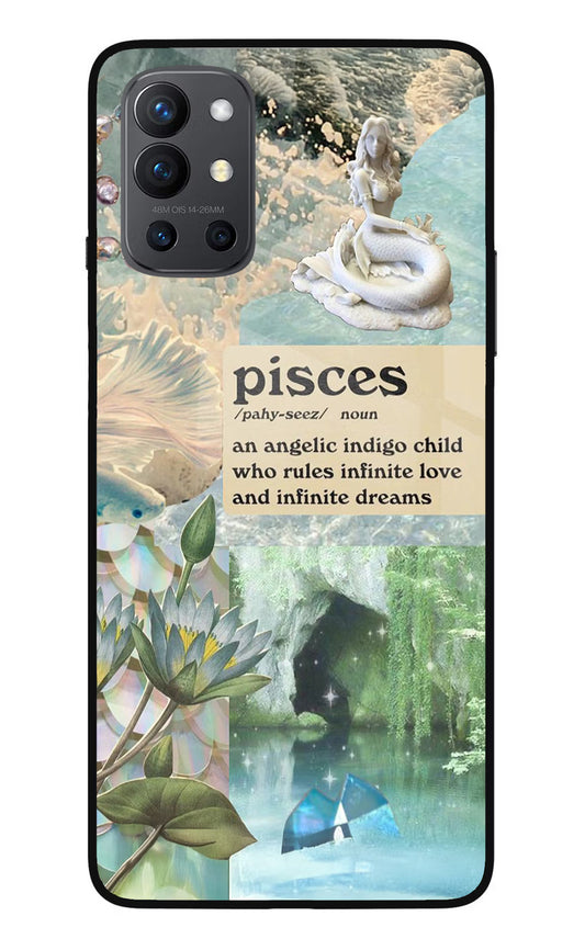 Pisces Zodiac Oneplus 9R Glass Case