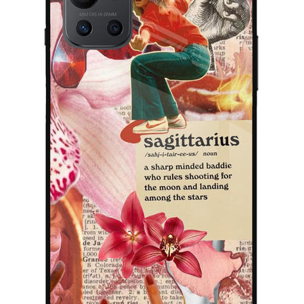 Sagittarius Zodiac Oneplus 9R Glass Case
