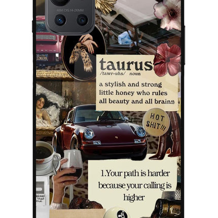 Taurus Zodiac Oneplus 9R Glass Case