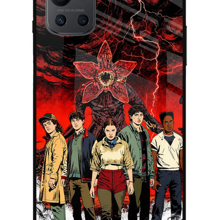 Ordinary Things Characters Oneplus 9R Glass Case