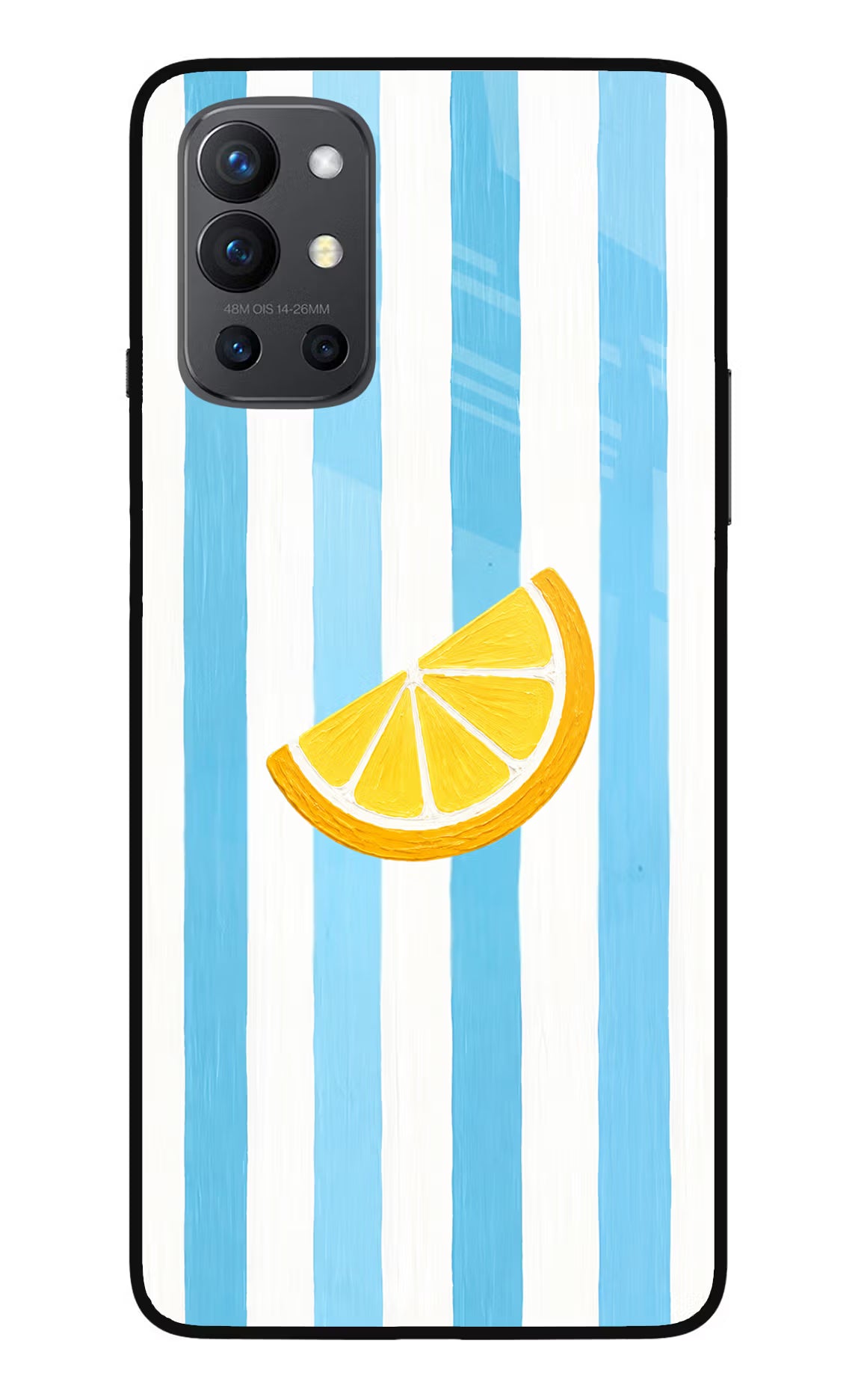 Summer Lemon Oneplus 9R Glass Case