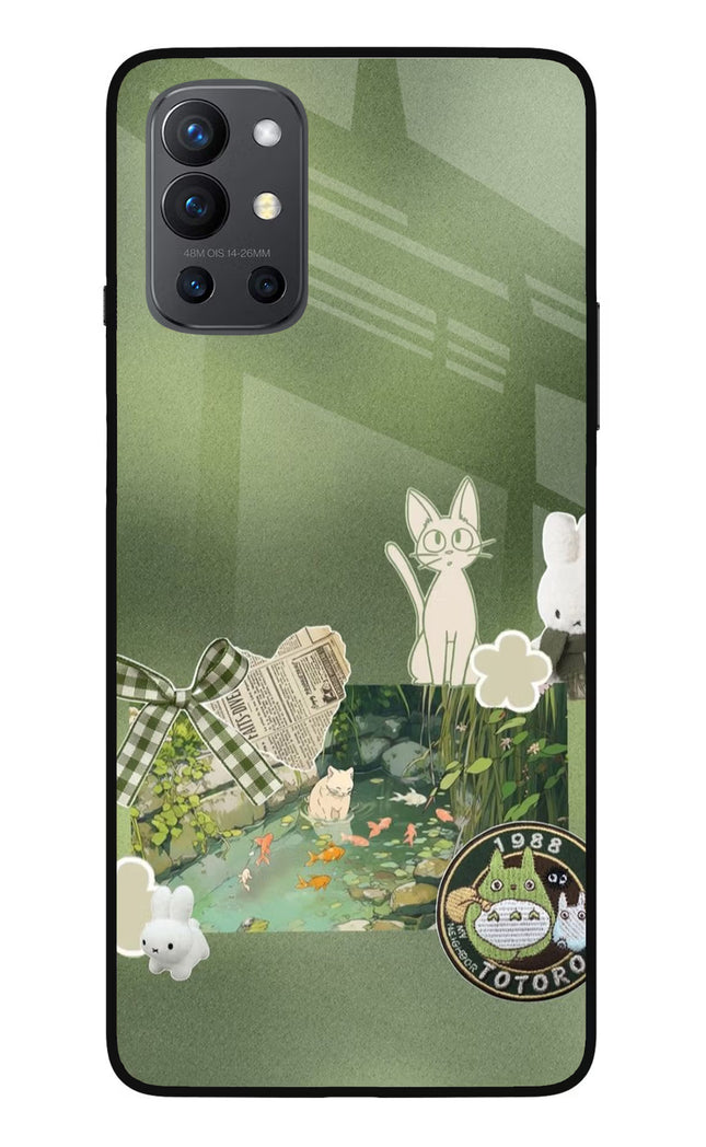 Aesthetic anime Oneplus 9R Glass Case