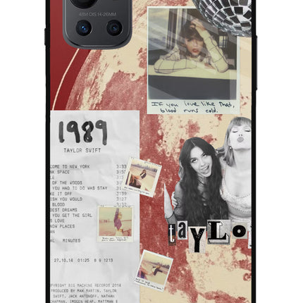 Taylor Swift Oneplus 9R Glass Case