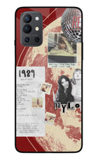 Taylor Swift Oneplus 9R Glass Case