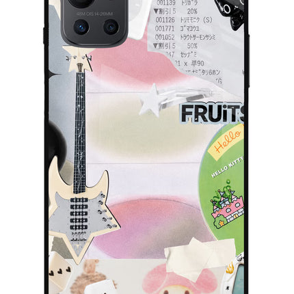 Softcore case Oneplus 9R Glass Case