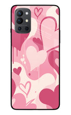Hearty case Oneplus 9R Glass Case