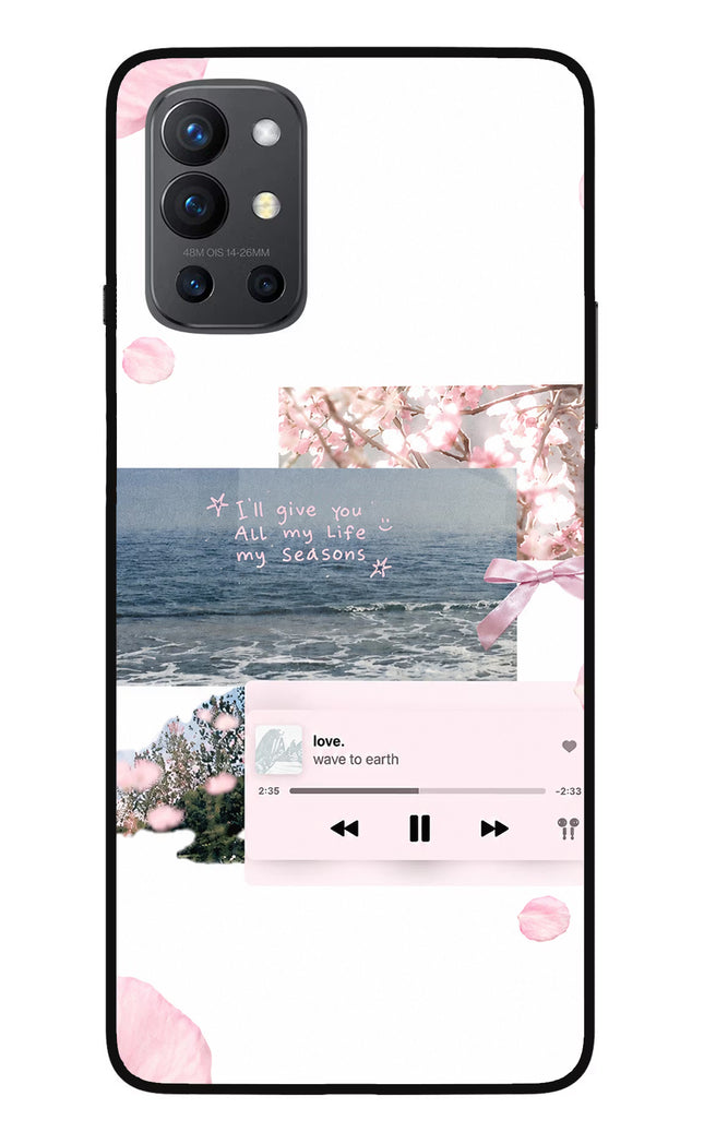 Wave to earth Oneplus 9R Glass Case