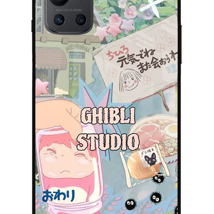 Studio Ghibli Oneplus 9R Glass Case