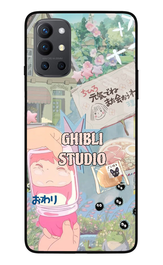 Studio Ghibli Oneplus 9R Glass Case