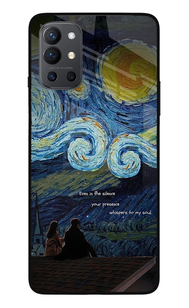 Softcore Oneplus 9R Glass Case