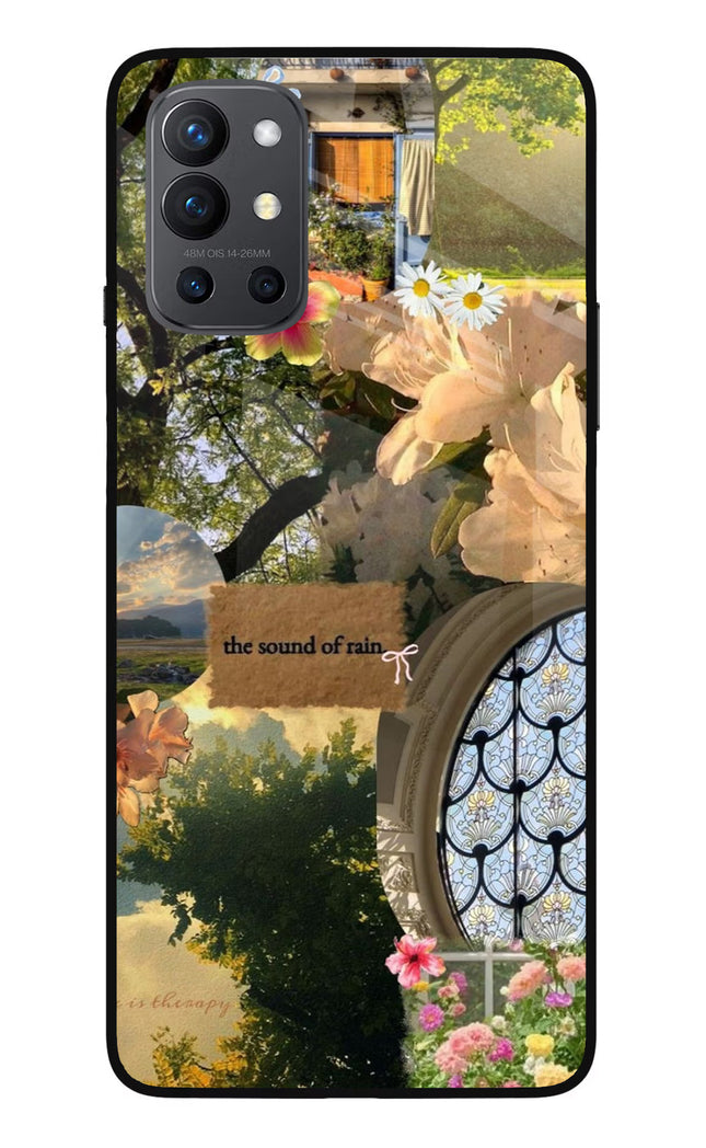 Rain Oneplus 9R Glass Case