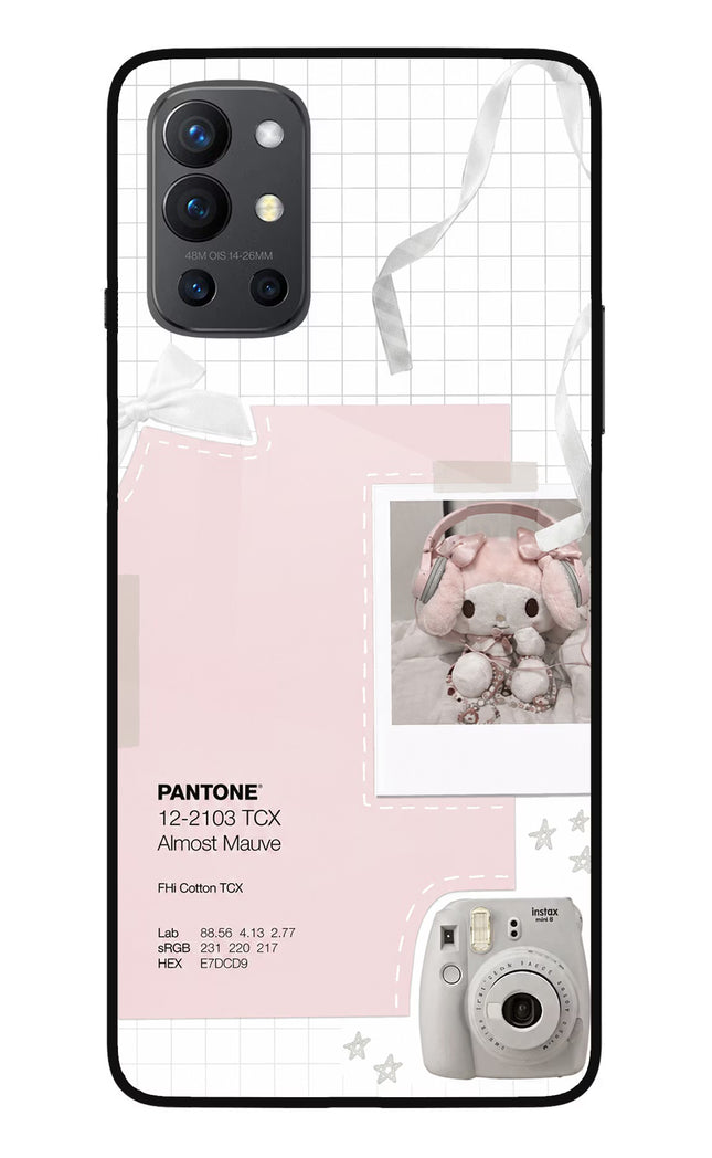 Pantone Asthetic Oneplus 9R Glass Case