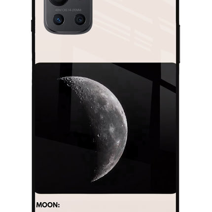Moon Phase Oneplus 9R Glass Case