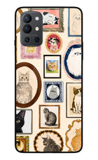 Mirror Cats Oneplus 9R Glass Case