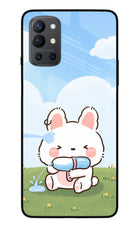 Bunny Treat Oneplus 9R Glass Case