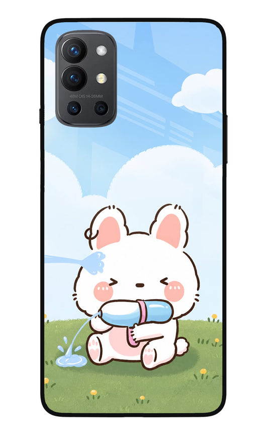 Bunny Treat Oneplus 9R Glass Case