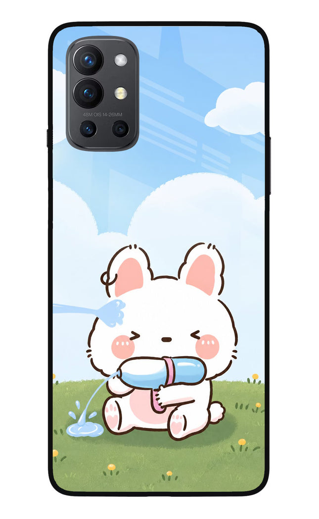 Bunny Treat Oneplus 9R Glass Case