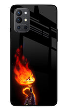 Ember Flame Oneplus 9R Glass Case