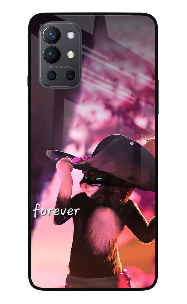 Forever Cat Oneplus 9R Glass Case