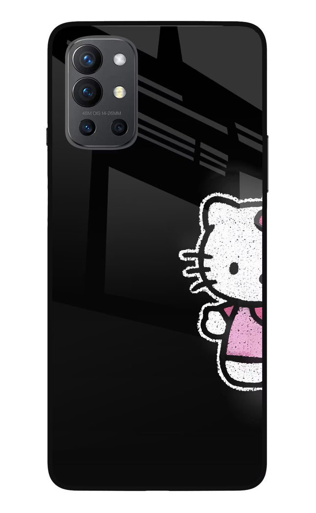 Kitty Charm Oneplus 9R Glass Case