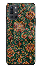 Green Pataka Oneplus 9R Glass Case