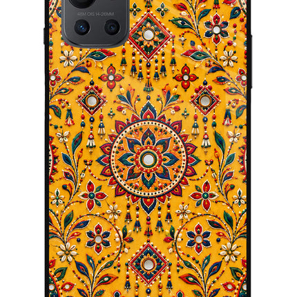 Sunlit Aura Oneplus 9R Glass Case