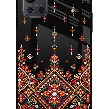 Noir Mehfil Oneplus 9R Glass Case