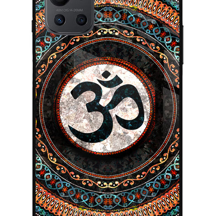 Om Culture Oneplus 9R Glass Case