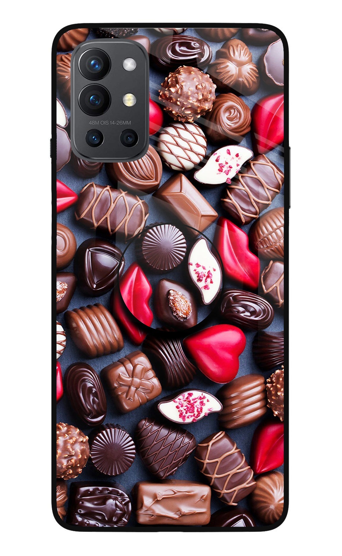 Chocolates Oneplus 9R Pop Case