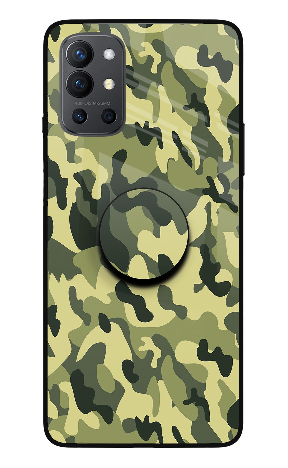 Camouflage Oneplus 9R Pop Case