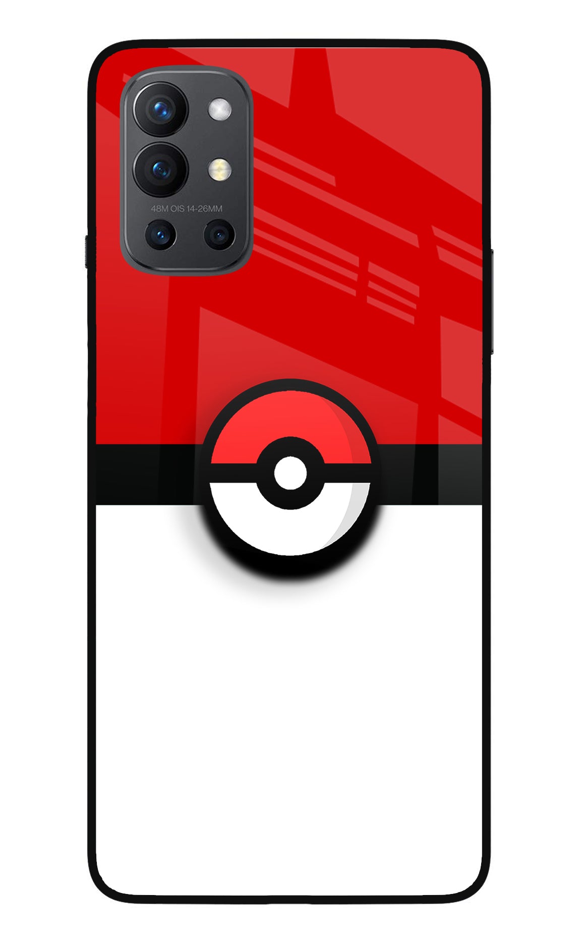 Pokemon Oneplus 9R Glass Case