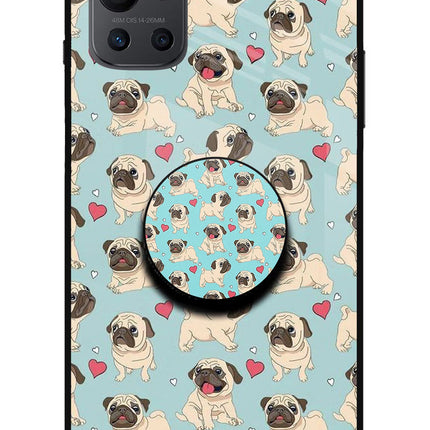 Pug Dog Oneplus 9R Glass Case