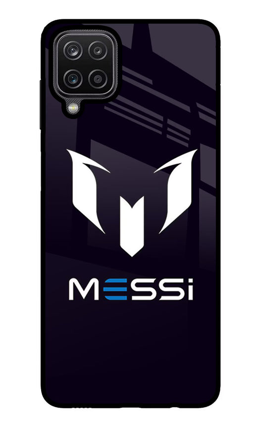 Messi Logo Samsung M12/F12 Glass Case
