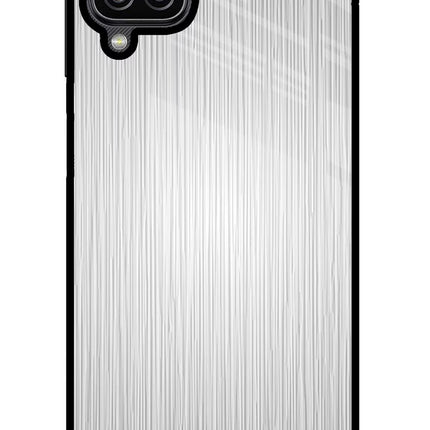 Wooden Grey Texture Samsung M12/F12 Glass Case