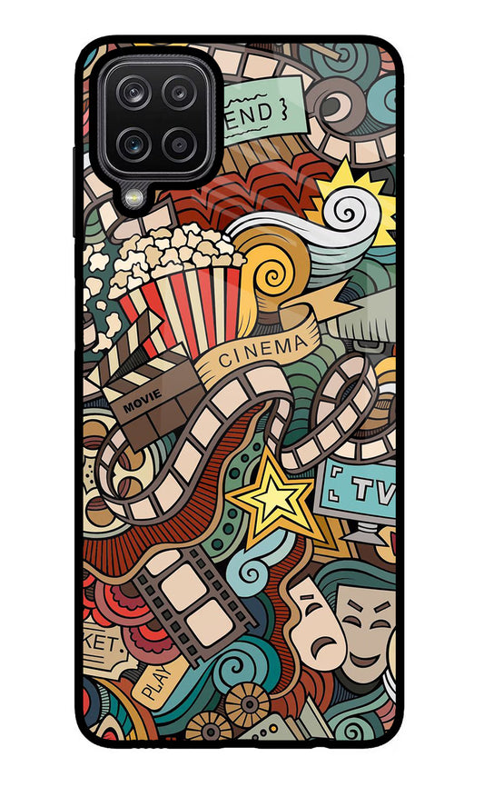 Cinema Abstract Samsung M12/F12 Glass Case